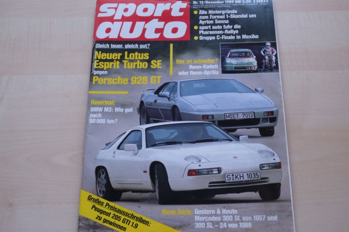 Deckblatt Sport Auto (12/1989)